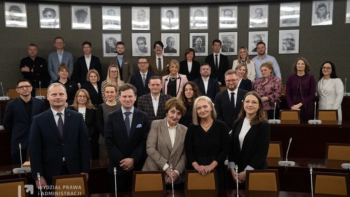 Grupa finalistów Kolegium Doktorskiego.