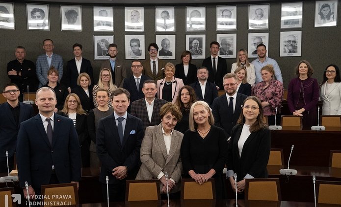 Grupa finalistów Kolegium Doktorskiego.