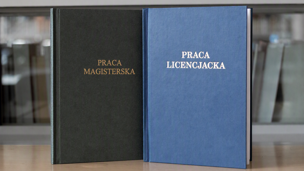 Okładki prac dyplomowych