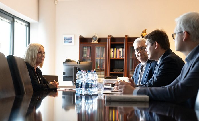 Dean of the Faculty of Law and Administration of the University of Lodz and the Director of the Institute of Justice