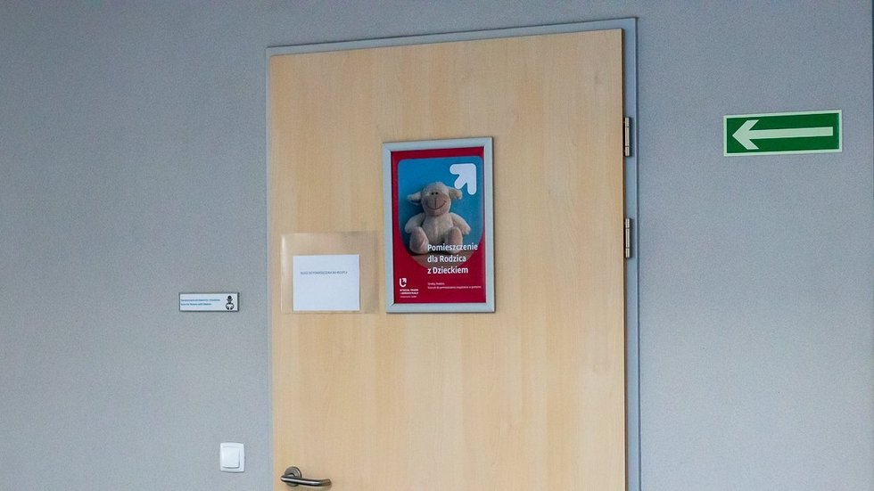 Pokój dla rodzica z dzieckiem.