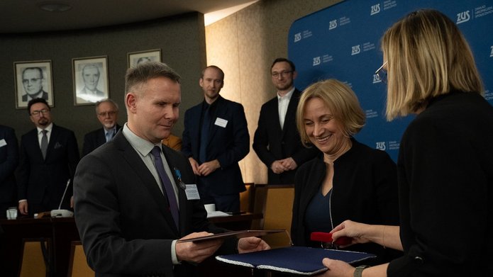 Wręczenie odznaczenia