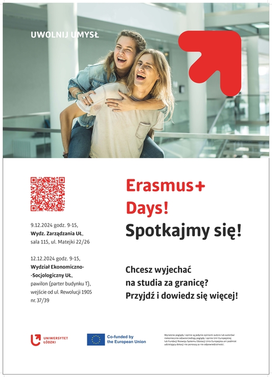 grafika promocyjna Erasmus+Days! 2024